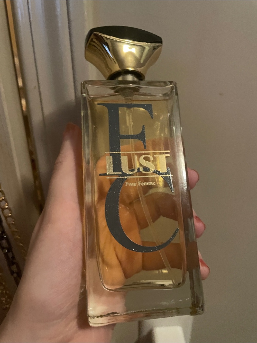FC Lust Pour Femme - Golden Amber Bottle